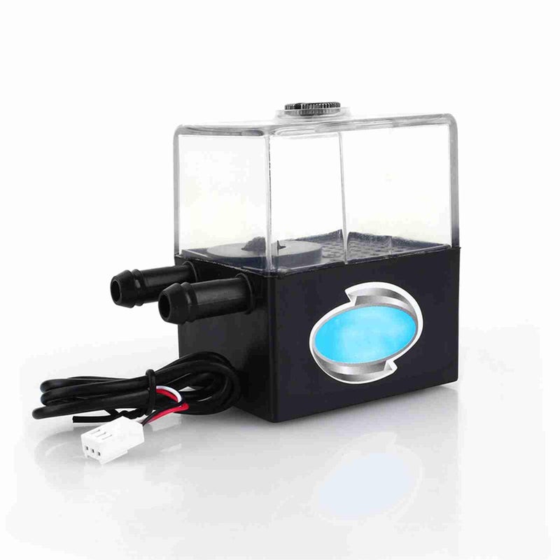 ZERONE Water Cooling Pump, Ultra Quiet 12v DC 4W Reservoir .300L/h Pump Wasserpumpe PC Watercooling Pump for Pc CPU Liquid Cooling System - Image 1